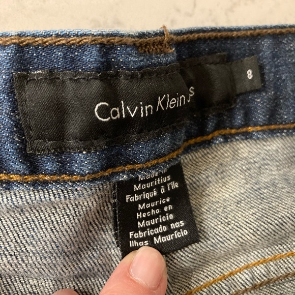 Sz8 Calvin Klein Jeans 👖 dark wash classics - Picture 5 of 5